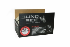 Mottle White RSC Display Shipper in 3 color featuring halftone graphics.